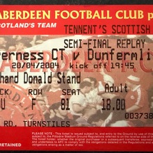 Scottish Cup Semi Final 2004