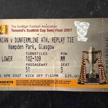Hibernian v Dunfermline 