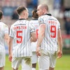 Goal celebrations all round